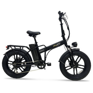 Saliekamais elektriskais velosipēds Skyjet Robusto Black Saliekamais elektriskais velosipēds Skyjet Robusto Black