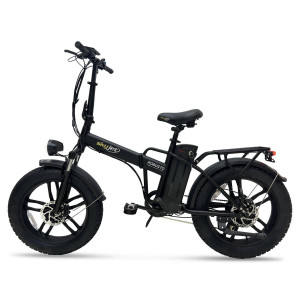 Saliekamais elektriskais velosipēds Skyjet Robusto Black Saliekamais elektriskais velosipēds Skyjet Robusto Black