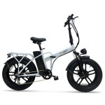 Saliekamais elektriskais velosipēds Skyjet Robusto White