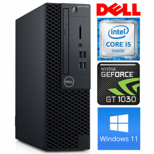 DELL 3060 SFF i5-8500 8GB 128SSD M.2 NVME GT1030 2GB DVD WIN11Pro DELL 3060 SFF i5-8500 8GB 128SSD M.2 NVME GT1030 2GB DVD WIN11Pro