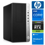 HP 600 G4 MT i7-8700 16GB 128SSD M.2 NVME RTX3050 6GB WIN11Pro