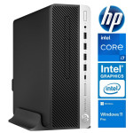HP 600 G4 SFF i7-8700 16GB 128SSD M.2 NVME WIN11Pro