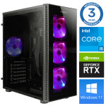 INTOP i5-11400F 16GB 1TB SSD M.2 NVME RTX3050 8GB WIN11