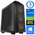 INTOP i7-12700F 16GB 1TB SSD M.2 NVME RTX3050 6GB WIN11