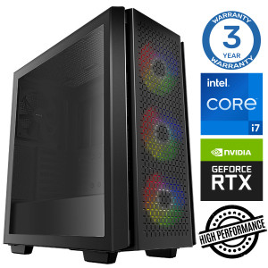 INTOP i7-12700F 16GB 1TB SSD M.2 NVME RTX3050 8GB no-OS