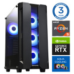 INTOP AQUA Ryzen 5 7600X 32GB DDR5 1TB SSD M.2 NVME RTX4060 8GB no-OS