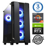 INTOP Ryzen 5 5500 16GB 1TB SSD M.2 NVME RTX3050 8GB no-OS