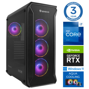 INTOP AQUA i7-14700F 32GB DDR5 500SSD M.2 NVME RTX5070Ti 16GB
 WIN11