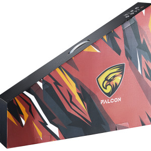 Skrejritenis Falcon City Flame Red 110mm