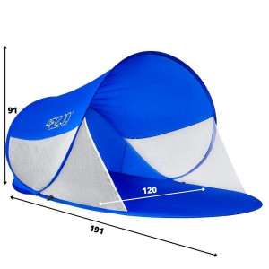 Pludmales telts 4Fizjo zila