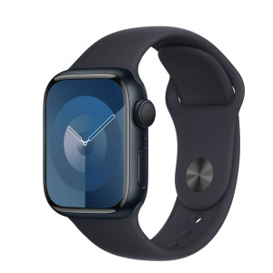 Apple Watch Series 9 GPS 41MM - Midnight Prece no ekspozīcijas Garantija 2 Gadi