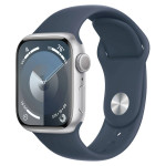 Apple Watch Series 9 GPS 41MM - Silver Prece no ekspozīcijas Garantija 2 gadi