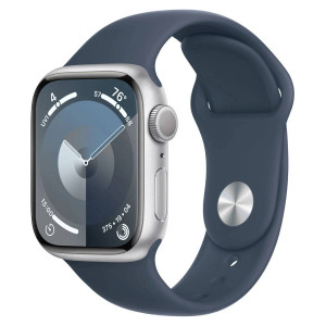Apple Watch Series 9 GPS 45MM - Silver Prece no ekspozīcijas Garantija 2 gadi