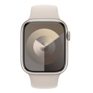 Apple Watch Series 9 GPS 45MM - Starlight Prece no ekspozīcijas Garantija 2 Gadi