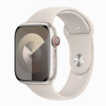 Apple Watch Series 9 GPS 45MM - Starlight Prece no ekspozīcijas Garantija 2 Gadi
