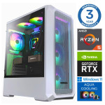 INTOP AQUA Ryzen 5 7600X 16GB DDR5 1TB SSD M.2 NVME RTX4060 8GB WIN11Pro