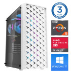 INTOP Ryzen 5 5500 32GB 1TB SSD M.2 NVME RX580 8GB WIN11