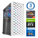 INTOP AQUA Ryzen 7 7700X 16GB DDR5 1TB SSD M.2 NVME RTX3060 12GB WIN11