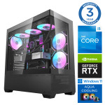 INTOP AQUA i5-14400F 64GB DDR5 1TB SSD M.2 NVME+2TB RTX4070 SUPER 12GB WIN11