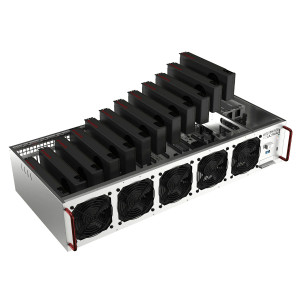 OCTOMINER X12 Ultra Mining Rig G3900 2.8GHz, 8GB, 60GB, 4200W / without video cards (Warranty 2 year)