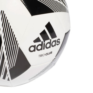 Futbola bumba Adidas Tiro Club, balts/melns