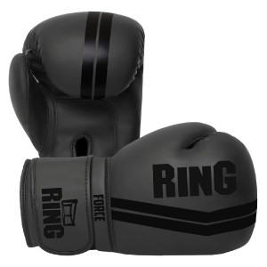 Boksa cimdi Ring Force (RR-12) 12 oz, melni