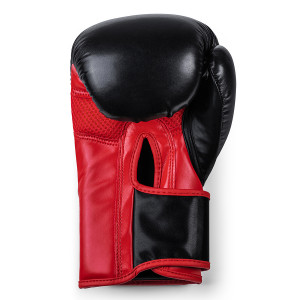 Boksa cimdi Ring Battle (RR-25) 14 oz, melni/sarkani