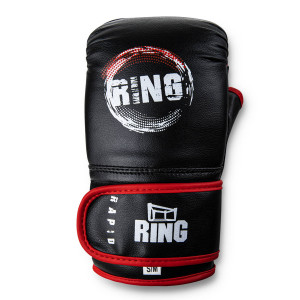 MMA cimdi Ring Rapid (RR-45) S/M, melni