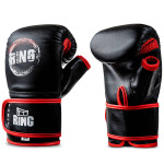 MMA cimdi Ring Rapid (RR-45) S/M, melni