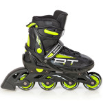 Skrituļslidas Raven Profession Black/Lime, 35-39