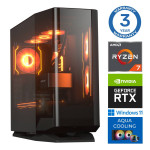 INTOP AQUA Ryzen 7 9800X3D 32GB DDR5 1TB SSD M.2 NVME RTX5070Ti 16GB WIN11