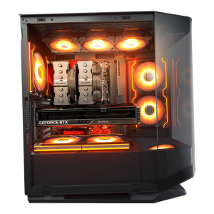 INTOP AQUA Ryzen 7 9800X3D 32GB DDR5 1TB SSD M.2 NVME RTX5070Ti 16GB WIN11