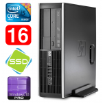 HP 8100 Elite SFF i5-650 16GB 120SSD DVD WIN10Pro