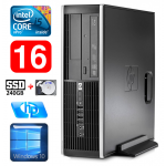 HP 8100 Elite SFF i5-650 16GB 240SSD+2TB DVD WIN10