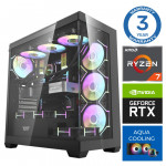INTOP AQUA Ryzen 7 9700X 32GB DDR5 1TB SSD M.2 NVME RTX4070 12GB no-OS