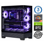 INTOP Ryzen 9 5900X 64GB 1TB SSD M.2 NVME+2TB RTX5070 12GB no-OS