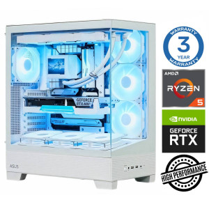INTOP Ryzen 5 7500F 64GB DDR5 1TB SSD M.2 NVME+2TB RTX5070 12GB no-OS