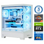 INTOP AQUA Ryzen 5 7600X 64GB DDR5 1TB SSD M.2 NVME RTX5070 12GB WIN11Pro