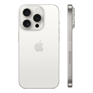 Apple iPhone 15 Pro 256GB White Titanium Prece no ekspozīcijas. Garantija 2 gadi Apple iPhone 15 Pro 256GB White Titanium Prece no ekspozīcijas. Garantija 2 gadi