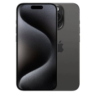 Apple iPhone 15 Pro 256GB Black Titanium Prece no ekspozīcijas. Garantija 2 gadi
