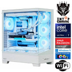 INTOP AQUA Ultra 7 270K Plus 16GB DDR5 1TB SSD M.2 NVME RX9060XT 16GB WiFi WIN11