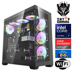 INTOP AQUA Ultra 7 270K Plus 16GB DDR5 1TB SSD M.2 NVME RX9060XT 16GB WiFi no-OS