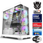 INTOP AQUA Ultra 5 245KF 16GB DDR5 1TB SSD M.2 NVME RX9060XT 16GB WiFi WIN11