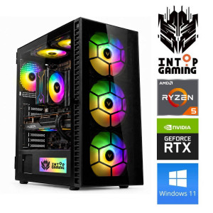 INTOP Ryzen 5 9600X 16GB DDR5 250SSD M.2 NVME RTX3050 6GB WIN11 INTOP Ryzen 5 9600X 16GB DDR5 250SSD M.2 NVME RTX3050 6GB WIN11