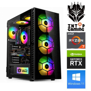 INTOP Ryzen 7 5700X 64GB 500SSD M.2 NVME+2TB RX580 8GB WIN11 INTOP Ryzen 7 5700X 64GB 500SSD M.2 NVME+2TB RX580 8GB WIN11