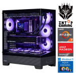 INTOP AQUA Ryzen 7 8700F 32GB DDR5 1TB SSD M.2 NVME RX9060XT 16GB WIN11