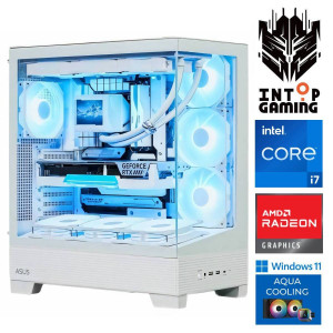 INTOP AQUA i7-14700F 16GB DDR5 1TB SSD M.2 NVME RX9060XT 16GB WIN11 INTOP AQUA i7-14700F 16GB DDR5 1TB SSD M.2 NVME RX9060XT 16GB WIN11