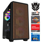 INTOP AQUA Ryzen 7 8700F 32GB DDR5 1TB SSD M.2 NVME RX9060XT 16GB WIN11
