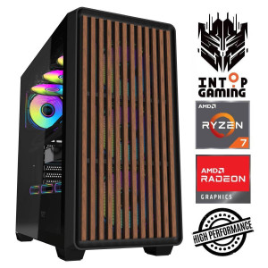 INTOP Ryzen 7 5700X 16GB 1TB SSD M.2 NVME RX9060XT 16GB no-OS