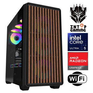 INTOP Ultra 5 245KF 32GB DDR5 1TB SSD M.2 NVME+2TB RX9060XT 16GB WiFi no-OS